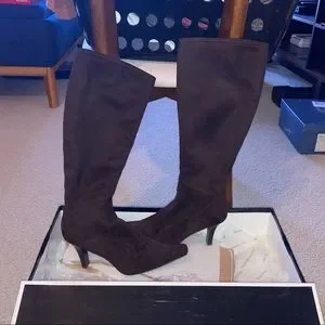 Bottes En Cuir Marron Jennifer Moore - Taille 9.5 M (US) Pour Femme - Occasion - Bottes Mode Hiver